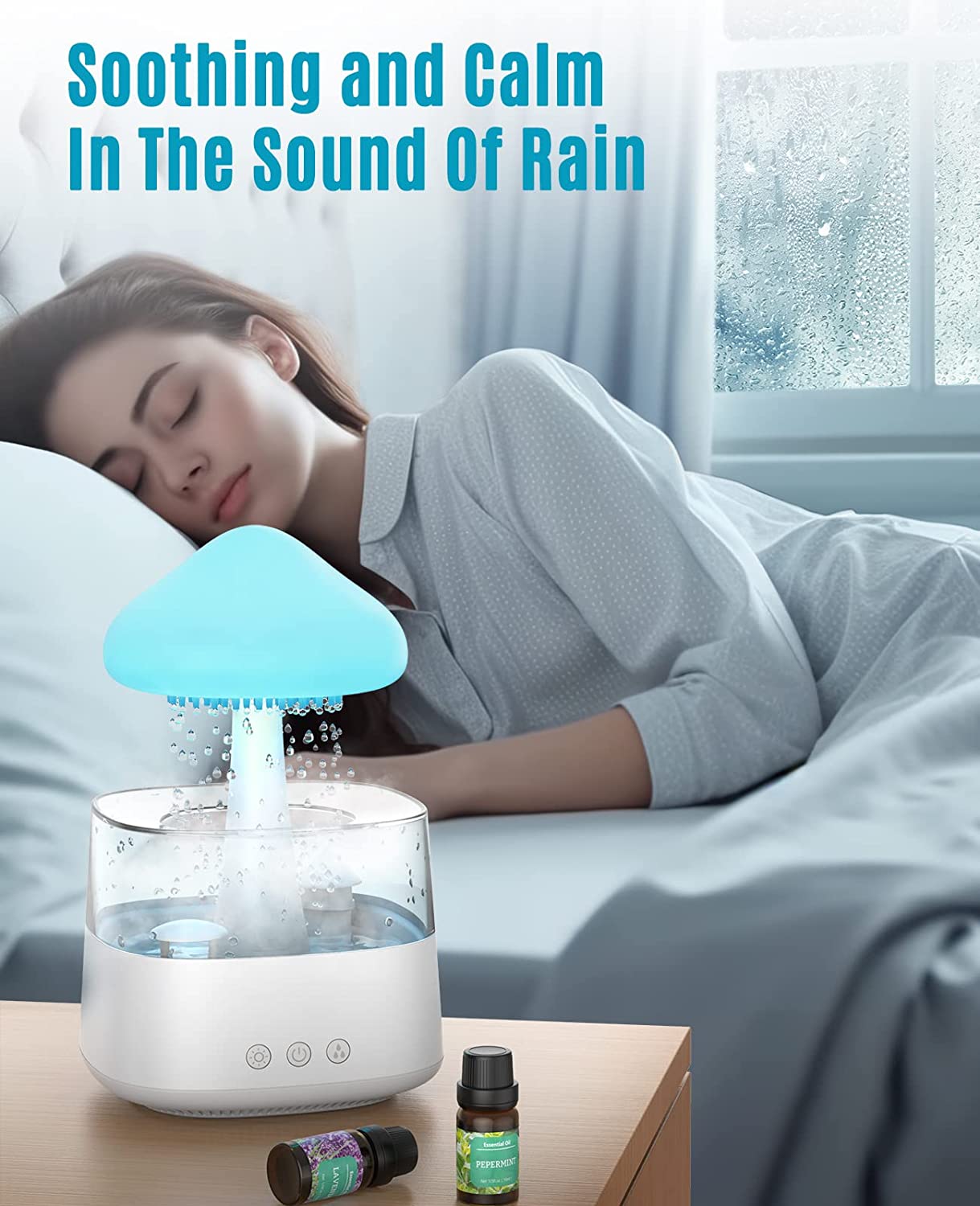 Magic Rain Mushroom Cloud Humidifier © – Symbolic Magic