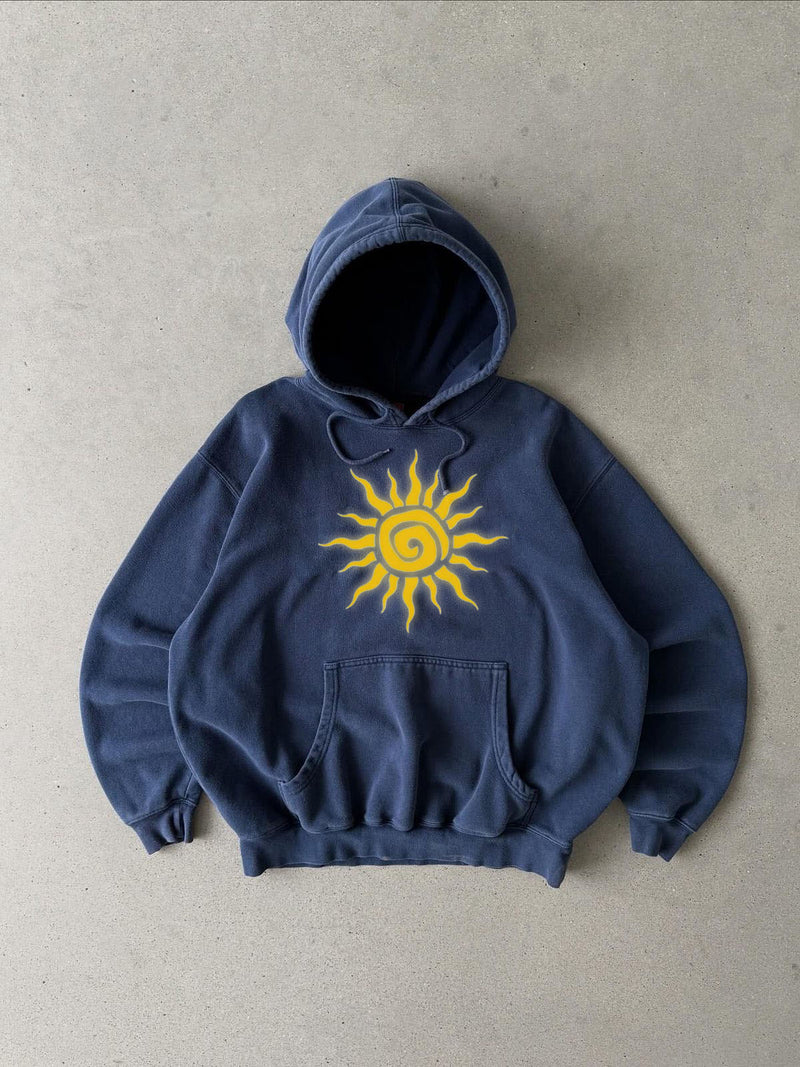 sun spiral hoodie