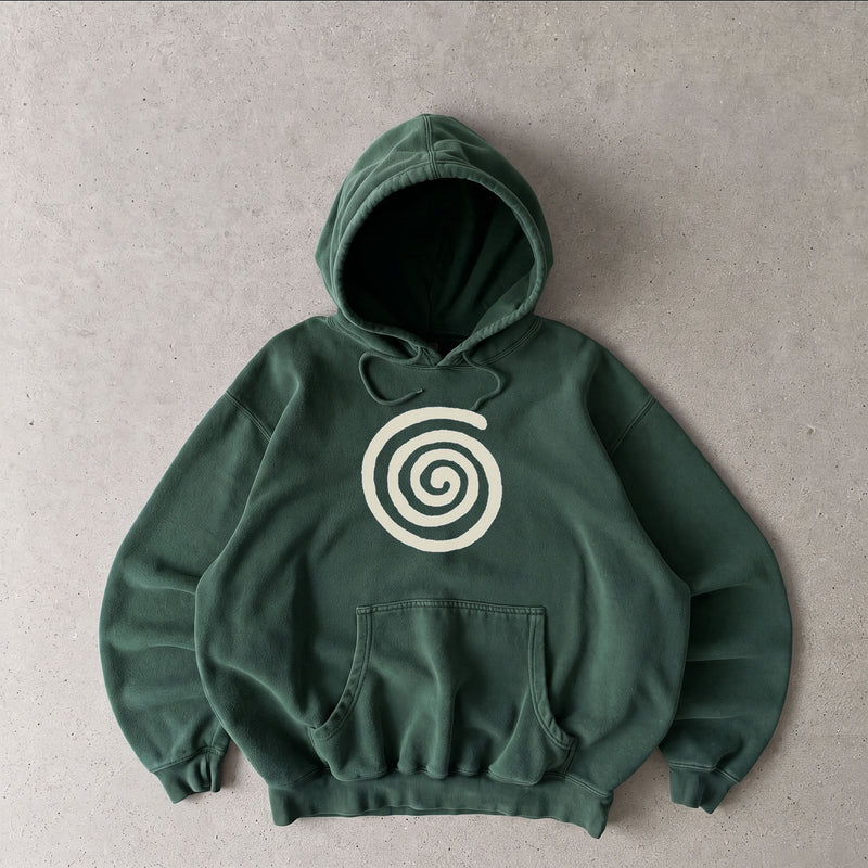 spiral hoodie